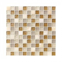 Jeffrey Court Onyx Studio 12 in. x 12 in. Glass Mosaic Wall & Floor Tile