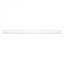 Jeffrey Court Alegro White Gloss Dome 3/4 in. x 12 in Wall Tile