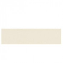 Daltile Colour Scheme Biscuit Solid 3 in. x 12 in. Porcelain Bullnose Floor and Wall Tile