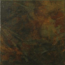 MARAZZI Imperial Slate 12 in. x 12 in. Black Ceramic Floor and Wall Tile
