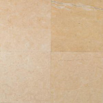 Daltile Natural Stone Collection Champagne Gold 16 in. x 16 in. Honed Floor Marble Floor and Wall Tile (8.6 sq. ft. / case)