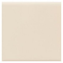 Daltile Semi-Gloss Almond 4 1/4 in. x 4 1/4 in. Ceramic Wall Tile Surface Bullnose Wall Tile