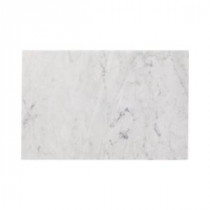 Jeffrey Court Carrara Honed 8 in. x 12 in. Marble Wall / Floor Tile