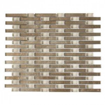 Jeffrey Court Sphynx 13-1/4 in. x 11 in. Glass Mosaic Wall Tile