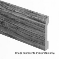 Alexandria Walnut 9/16 in. Thick x 3-1/4 in. Wide x 94 in. Length Laminate Base Molding