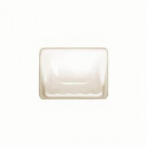 Daltile Bathroom Accessories Almond 4 in. x 6 in. Soap Dish Wall Accessory