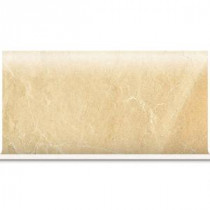 Daltile Ayers Rock Golden Ground 6 in. x 13 in. Glazed Porcelain Cove Base Floor and Wall Tile