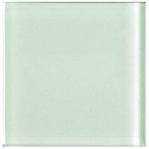 U.S. Ceramic Tile Color Collection Blanco 2 in. x 2 in. Skin Pack Glass Wall Tile (.1076 sq. ft. / pack)