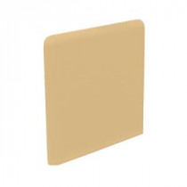 U.S. Ceramic Tile Color Collection Matte Camel 3 in. x 3 in. Ceramic Surface Bullnose Corner Wall Tile