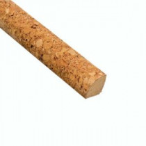 Home Legend Azores Natural 3/4 in. Thick x 3/4 in. Wide x 94 in. Length Cork Quarter Round Molding