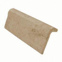 Daltile Briton Bone 2 in. x 6 in. Chair Rail Ceramic Wall Tile