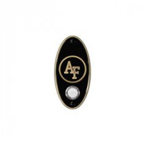NuTone College Pride Air Force Academy Wireless Door Chime Push Button - Antique Brass