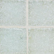 Daltile Sonterra Glass Ice White 12 in. x 12 in. x 6mm Glass Sheet Mounted Mosaic Wall Tile (10 sq. ft. / case)