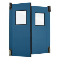 Aleco ImpacDor HD-175 1-3/4 in. x 60 in. x 84 in. Royal Blue Impact Door