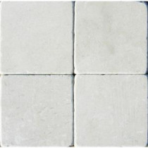 MS International Crema Marfil 4 in. x 4 in. Beige Tumbled Marble Floor and Wall Tile