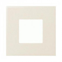 Daltile Fashion Accents Almond 4-1/4 in. x 4-1/4 in. Ceramic Square-Insert Accent Wall Tile