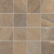 Daltile Ayers Rock Bronzed Beacon 13 in. x 13 in. Glazed Porcelain Mosaic Floor and Wall Tile