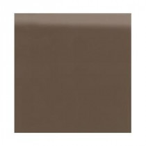 Daltile Semi-Gloss Artisan Brown 4-1/4 in. x 4-1/4 in. Ceramic Bullnose Wall Tile