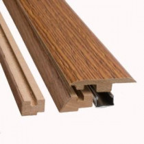 SimpleSolutions Toasted Maple 78-3/4 in. Length Four-in-One Molding Kit
