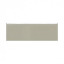 Daltile Modern Dimensions Gloss Architectural Gray 4-1/4 in. x 12 in. Ceramic Wall Tile (10.64 sq. ft. / case)