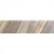 Daltile Ayers Rock Majestic Mound 3 in. x 13 in. Glazed Porcelain Bullnose Floor and Wall Tile