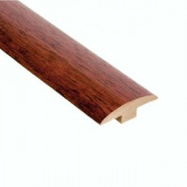 Home Legend High Gloss Santos Mahogany 3/8 in. Thick x 2 in. Wide x 47 in. Length Hardwood T-Molding