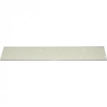 MS International Beige Double Bevelled 4 in. x 24 in. Engineered Marble Threshold