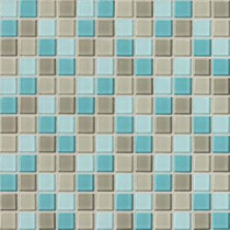 Daltile Isis Whisper Blend 12 in. x 12 in. x 3mm Glass Mesh-Mounted Mosaic Wall Tile (20 sq. ft. / case)