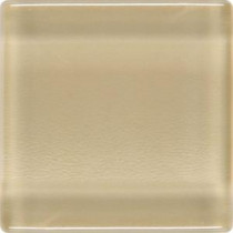Daltile Isis Creampuff 12 in. x 12 in. x 3mm Glass Mesh-Mounted Mosaic Wall Tile (20 sq. ft. / case)