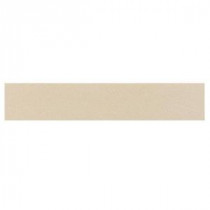 Daltile Identity Bistro Cream Cement 4 in. x 18 in. Porcelain Bullnose Floor and Wall Tile