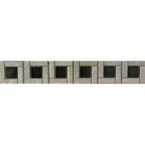 MARAZZI 2 in. x 12 in. Classic Glass and Mosaic Tile
