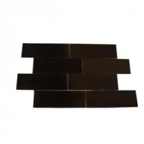 Splashback Tile Metal Rouge 2 in. x 6 in. Stainless Steel Floor and Wall Tile
