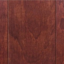Home Legend Hand Scraped Maple Saddle Click Lock Hardwood Flooring - 5 in. x 7 in. Take Home Sample