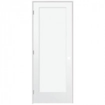 Steves & Sons Ultra 1-Panel Smooth Primed White Prehung Interior Door