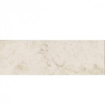 Daltile Marseilles Tuscany Chablis 3 in. x 13 in. Bullnose Floor and Wall Tile