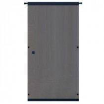 Snavely Forest 37 in. x 80 in. Black Easy to Install Instant Screen Door with Hardware Included
