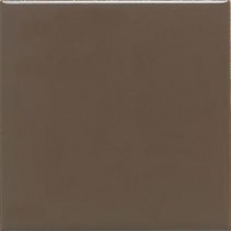 Daltile Matte Artisan Brown 4-1/4 in. x 4-1/4 in. Ceramic Wall Tile (12.5 sq. ft. / case)