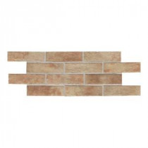 Daltile Union Square Terrace Beige 2 in. x 8 in. Ceramic Paver Floor and Wall Tile (6.25 sq. ft. / case)