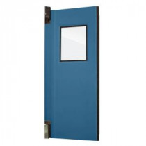 Aleco ImpacDor HD-175 1-3/4 in. x 48 in. x 96 in. Royal Blue Impact Door