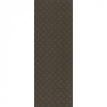 TrafficMASTER Allure Commercial 12 in. x 36 in. Stamped Steel Black Vinyl Flooring (24 sq. ft./case)