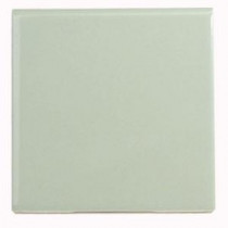 U.S. Ceramic Tile Bright Spring Green 4-1/4 in. x 4-1/4 in. Ceramic Surface Bullnose Wall Tile