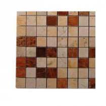 Splashback Tile Sparrow Blend Mosaic Tile - 6 in. x 6 in. Tile Sample