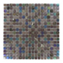 Splashback Tile Capriccio Chioggia 12 in. x 12 in. Glass Floor and Wall Tile