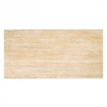 MONO SERRA Travertino Beige 12 in. x 24 in. Porcelain Floor and Wall Tile (16 sq. ft. / case)