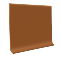ROPPE Pinnacle Rubber Tan 4 in. x 1/8 in. x 48 in. Cove Base (30 Pieces / Carton)