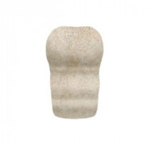 Daltile Brixton Bone 2 in. x 2 in. Ceramic Chair Rail Corner Wall Tile