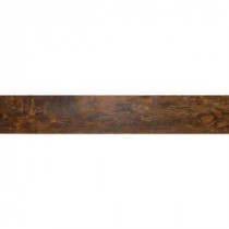 MS International Redwood Mahogany 6 in. x 24 in. Glazed Porcelain Floor and Wall Tile (10 sq. ft. /case)