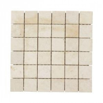 Jeffrey Court Giallo Siena 12 in. x 12 in. Travertine Wall and Floor Tile