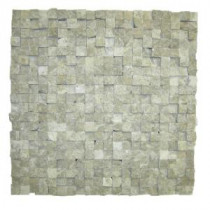 Solistone Cubist DuChamp 12 In. x 12 In. Marble Natural Stone Mosaic Wall Tile (5 Sq. Ft./Case)