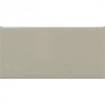 Daltile Modern Dimensions Architectural Gray 4-1/4 in. x 8-1/2 in. Ceramic Wall Tile (10.63 sq. ft. / case)